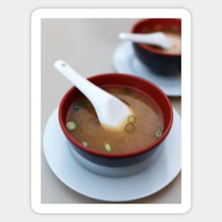 Miso soup bowls Sticker